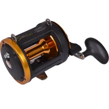 HAIBO меч 640 металлическая катушка для забрасывания лески с катушкой, для приманки, Литая Катушка 6 подшипников