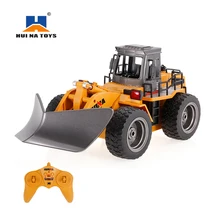 Радиоуправляемые игрушки 1586 1/18 2,4 ГГц 6CH Снегоуборщик инженерный грузовик Радиоуправляемый автомобиль детские игрушки подарок Зимний Открытый Снег дорога Съемник