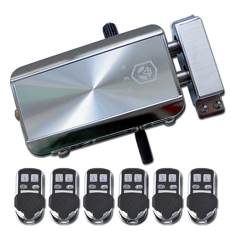 

Security Electronic Intelligent invisible Anti-theft Door Lock Kit Smart Wireless Remote Control and Automatically Padlock