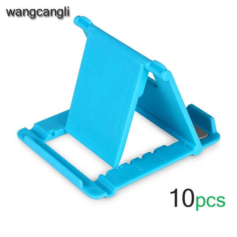 

wangcangli 10pcs Mobile phone tablet holder for iphone xs desktop phone bracket folding universal bracket for millet mi5a