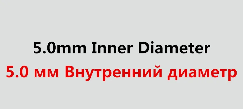 1 телескопическая удочка больших размеров, направляющие наконечники, кольца 2.4мм-3.0мм-5,0 мм-10 мм, морская скала, удочка, верхние кольца, ремонтные аксессуары - Цвет: Прозрачный