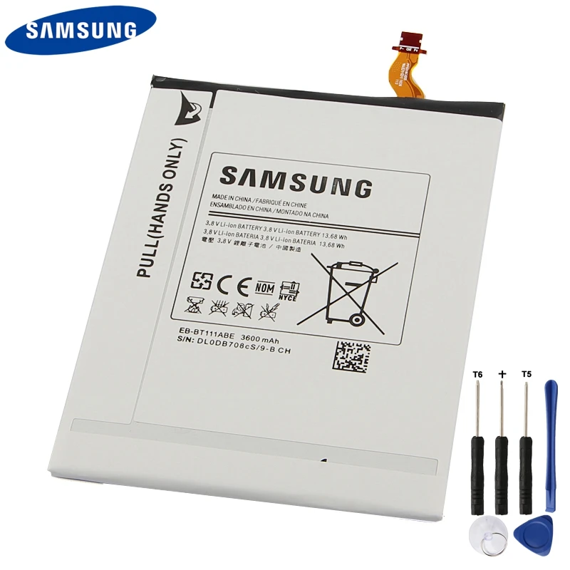 Оригинальная запасная аккумуляторная батарея для планшетов Samsung Φ T115 T116