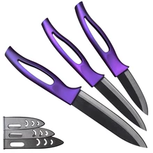 Xyj marke küchenmesser set 5 ”slicing 4 ”utility 3 ”fruit keramikmesser razor sharp rand korrosionsbeständigkeit kochen werkzeuge
