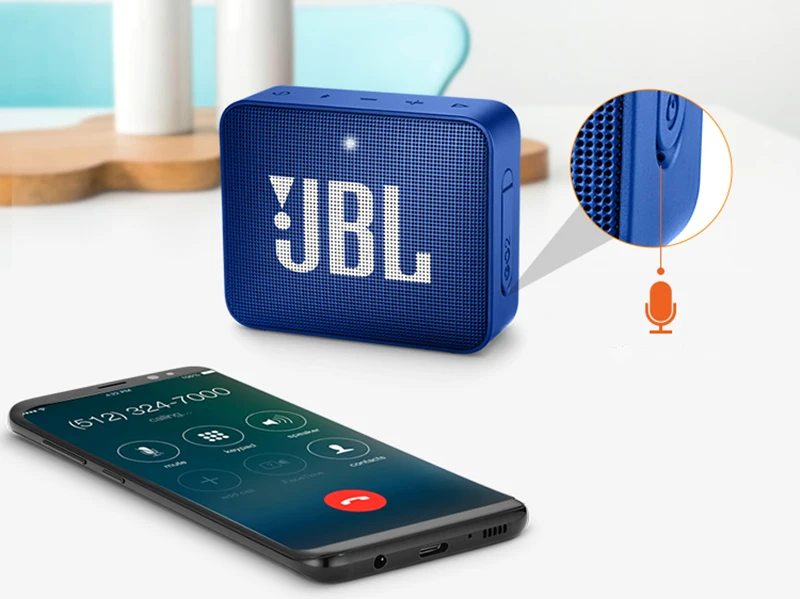 JBL GO 2 музыкальный динамик bluetooth IPX7 водонепроницаемый аудио сабвуфер Портативный мини динамик сильная мощность встроенный динамик телефон GO2