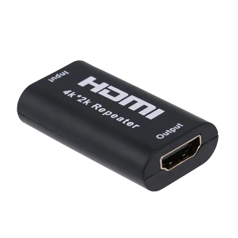 Mini Portable HDMI Female to HDMI Female 4Kx2K HD Repeater Cable
