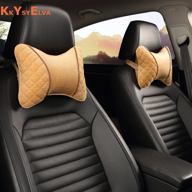 

KKYSYELVA Car Pillow Car neck cushion Car neck Support Interior Accessories