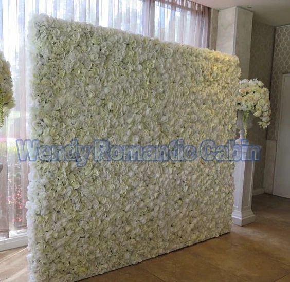 White-flower-wall-with-flower-urns