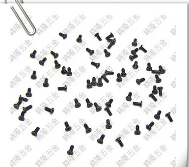 

200pcs/lot Laptop screws, flat and thin head M1.4*3 Computer screws/ Mobile phone screws