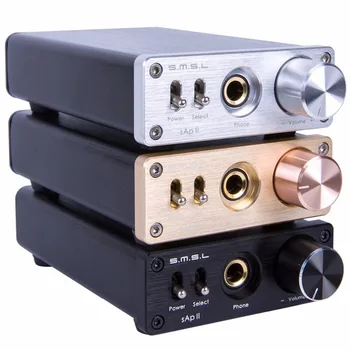 

SMSL SAP II Headphone Amplifier HIFI EXQUIS TPA6120A2 Big Power Headset AMP SAP II
