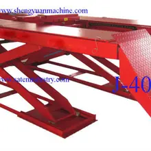 Электрический ультратонкие выравнивание scissor Лифт для автомобилей из Китая с автоматически пневматические блокировки