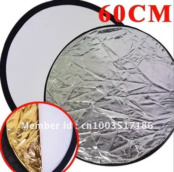 

5 in 1 24" 60cm Collapsible Disc Light Multi Photography Reflector