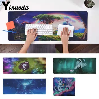 

Yinuoda ori and the blind forest game Keyboards Mat Rubber Gaming mousepad Desk Mat gaming Mousepad For PC Laptop Notebook