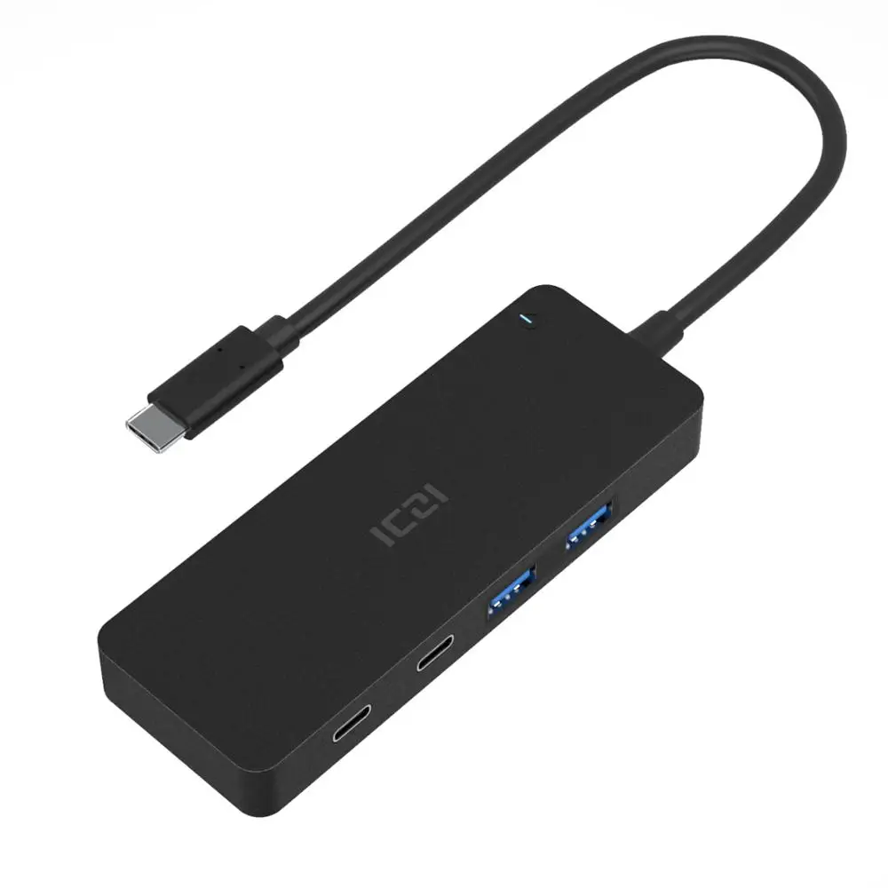 ICZI 7 в 1 USB C HUB type к 3 0 переходник для передачи данных с блоком питания Macbook Air 2018