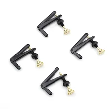 Professional Alloy Black 4pcs/set Cello Fine Tuner Adjuster Copper Nickel for 3/4 4/4 Size Cello Accessories