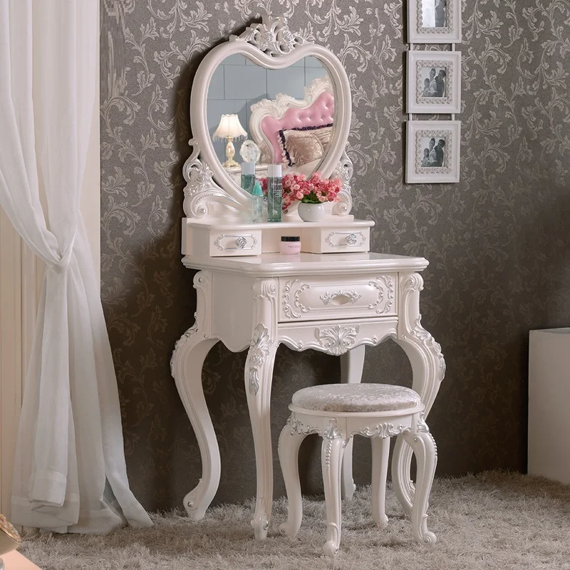 Letto косметичка для макияжа Coiffeuse Avec Miroir Slaapkamer Mdf Tablo ящик Tocador Chambre мебель для спальни стол корейский Penteadeira - Цвет: Version O