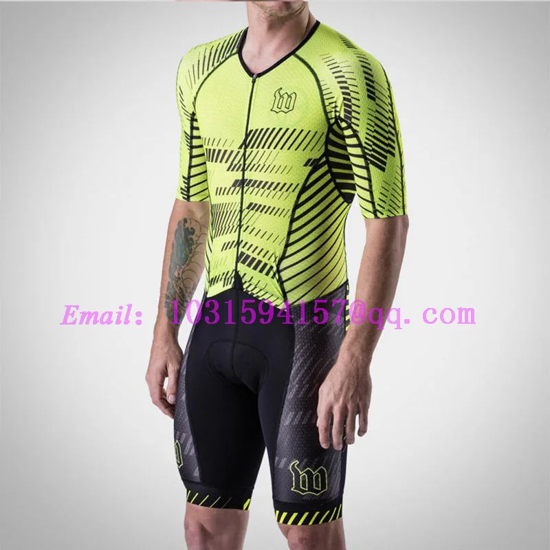 

wattie ink custom clothing wear bike kits yellow black cycling skinsuit triatlon ropa ciclismo skin suit speedsuit jumpsuit usa