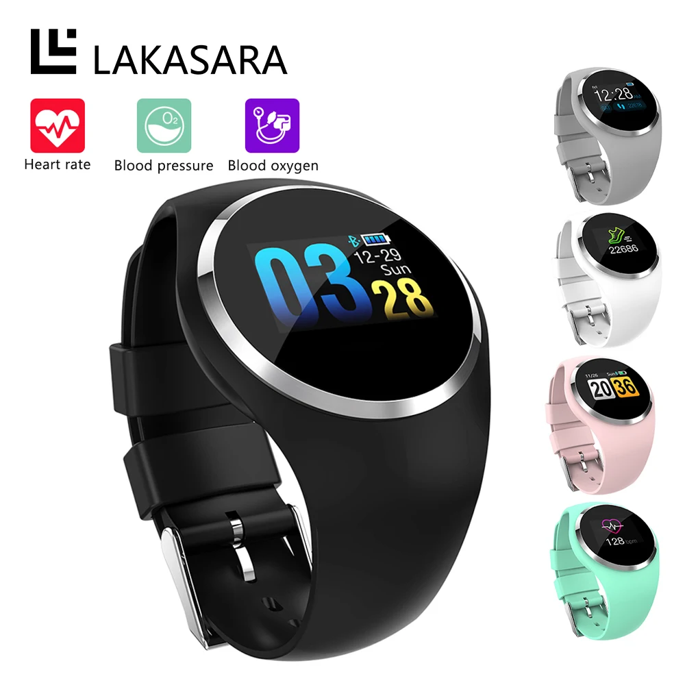 

Q1 Smart Band Heart Rate Fitness Tracker Bracelet Smart Wristband Watch Blood Pressure Women/Girl Kid Swimming Watch For iPhone