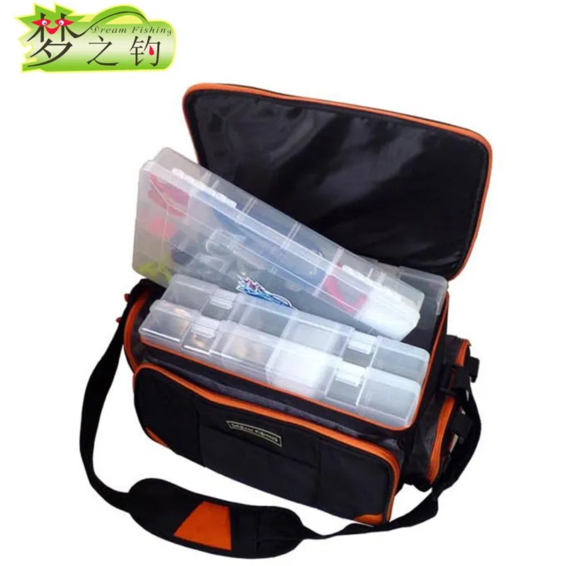 Large Capacity Fishing font b Bag b font 37x23x24cm Waterproof Fishing font b Tool b font