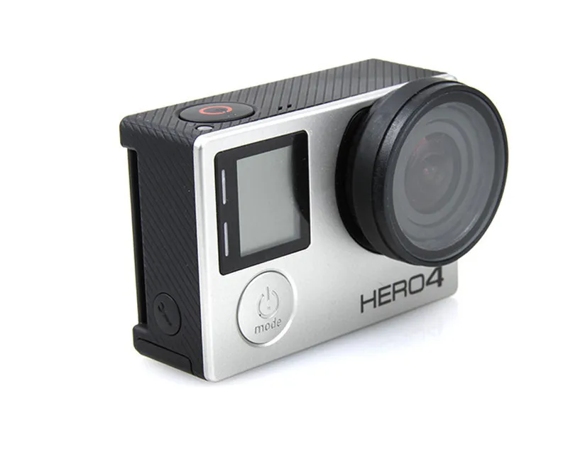 UV Lens Filter Protector Filtro Standard Protective Frame Case For Gopro Hero 3 3+ 4