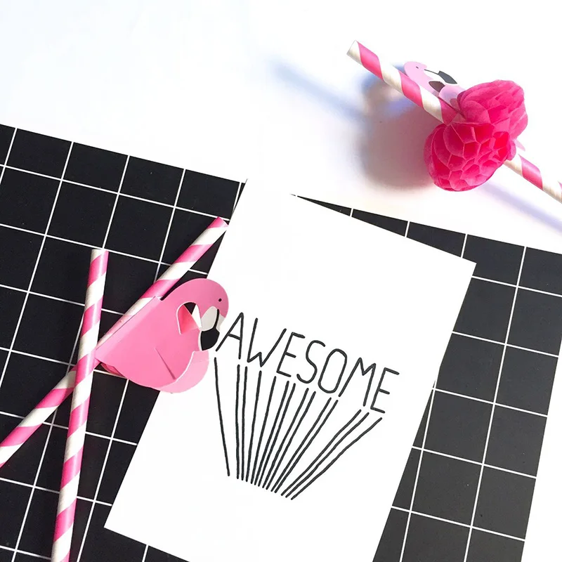 QuickDone-10PCSLOT-Flamingo-Paper-Drinking-Straws-Christmas-Wedding-Baby-Shower-Birthday-Party-Decorations-Festive-Drinking-Straws-HG0581 (21)