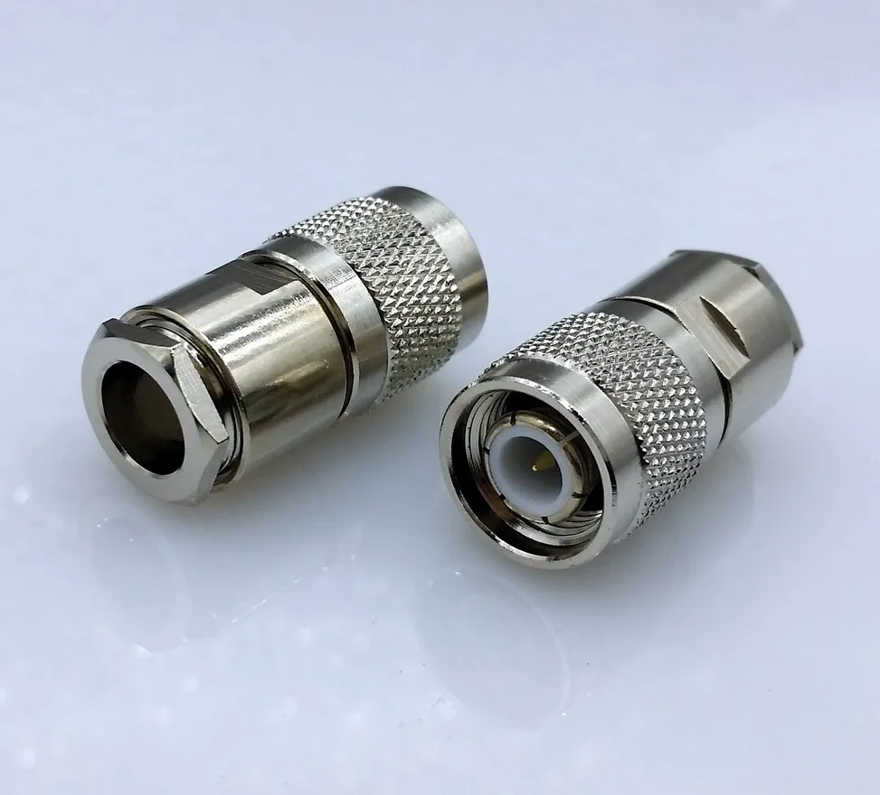 TNC male RF coaxial connector for 50 5 RG5 RG6 LMR300 RG304 cable TNC