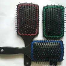 100 шт Подушка для выпадения волос Массажная расческа; массажка для кожи головы здоровое весло