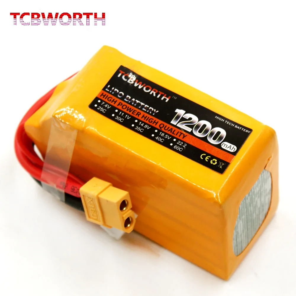 Aliexpress.com : Buy 6S RC Lipo battery 6s 22.2V 1200mAh