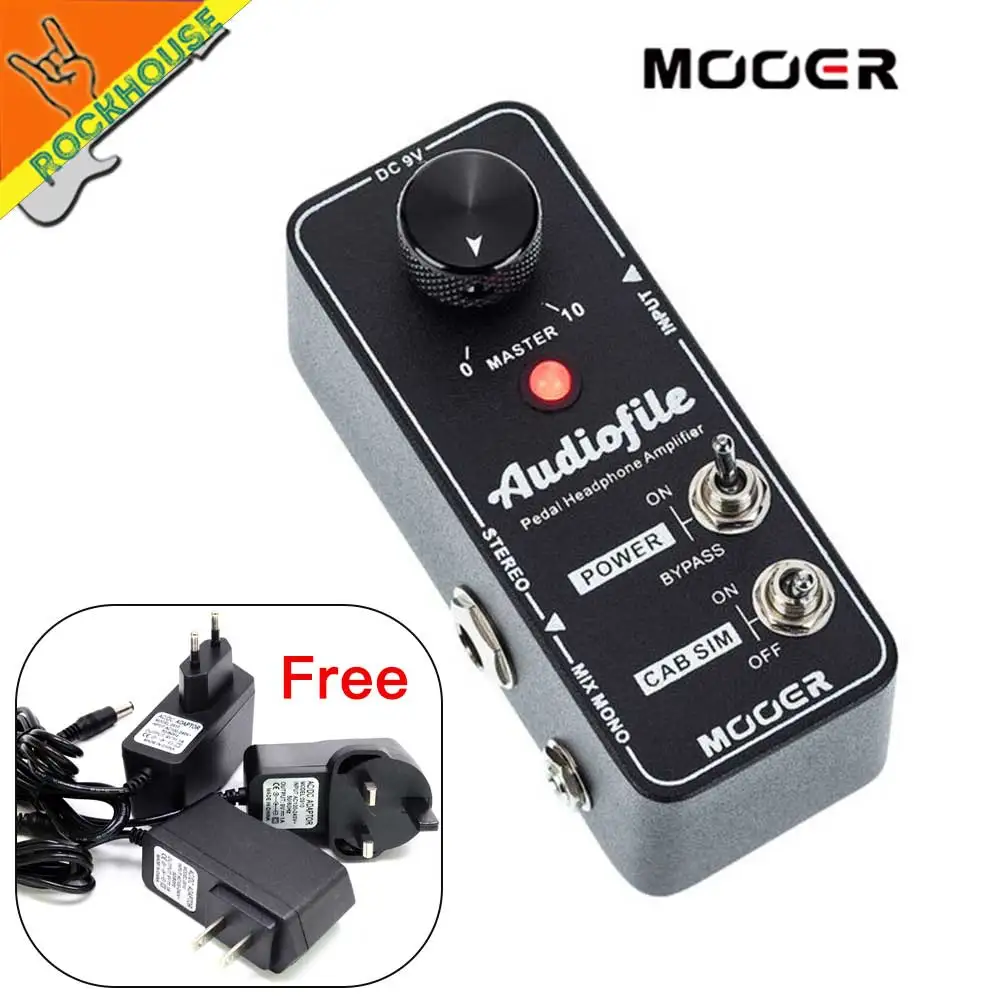 MOOER Audiofile Amplifier Pre amp Guitar Pedal Analog Class A