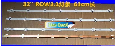 Новые 3 шт. (2 * A1 7 светодиодов 1 A2 8 светодиодов) светодиодная подсветка бар 32 &quotROW2.1