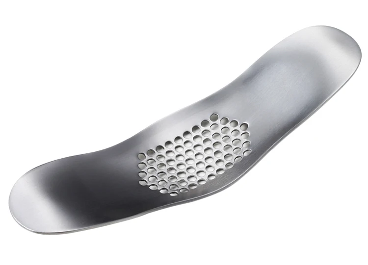Stainless Steel Garlic Presses Tool Ginger Slicer Metal Kitchen Accessories Ginger Crusher Chopper (2)