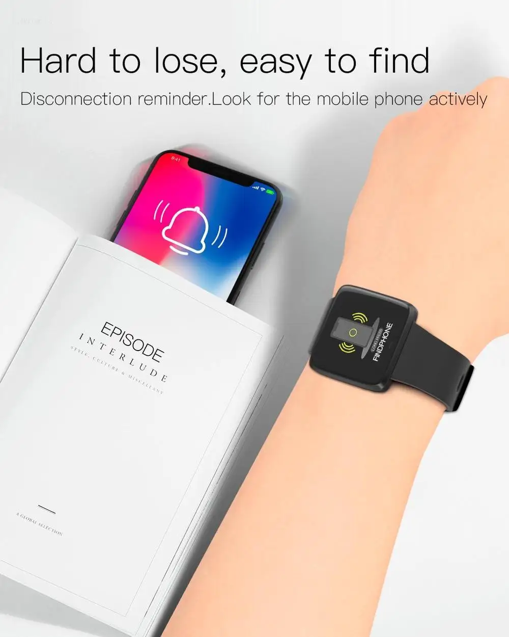 Jakcom H1 Smart Health Watch Hot sale in Wristbands as monitor cardiaco esportivo mijia watch mi y2