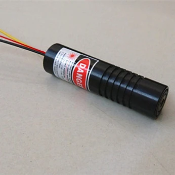 

TTL Line beam 150mw 650nm red laser module with DC3/5V power adapter 1Hz-1000KHz 16x60mm