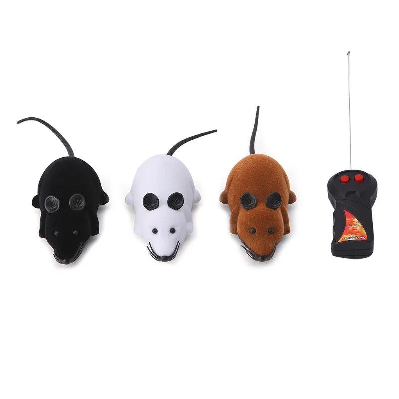 Souris Telecommandee Sans Fil Rc Rat Jouet Amusant Pour Enfant Fausse Blague Chat Nouveaute Electronique Aliexpress