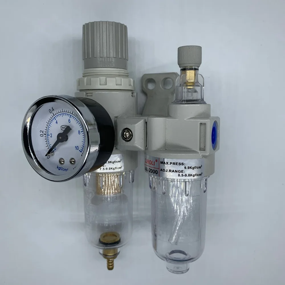 Zusen G1/" воздушный компрессор спрей формования AFC2000 масло воды Сепаратор Регулятор Ловушка фильтр Аэрограф