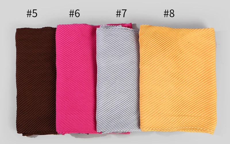 Новая мода саржевый Crinkle квадратный головной платок из хлопка и льна мусульманский под шарфом полная крышка арабский головной убор внутренний хиджаб 90*180 см