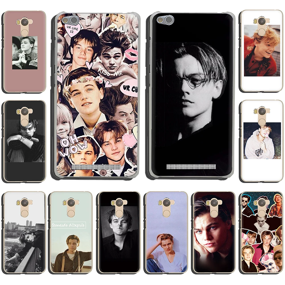 

Leonardo Dicaprio Hard phone cover case for Redmi 4A 4X 5 6 A S2 7 GO Note 4 4X Note 5 6 7 Pro