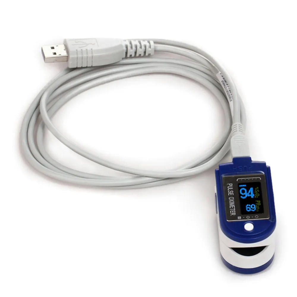 CONTEC CE FDA Fingertip Pulse Oximeter with USB interface CMS50D Plus