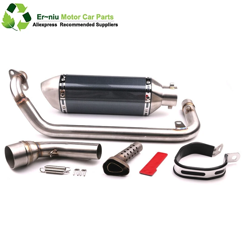 

M3 MSX125 MSX 125 Motorcycle Exhaust Muffler For HONDA GROM MSX 125 2012-2015 slip on