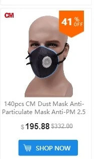 140 шт. см пыль маска Anti-частиц маска Анти-PM 2,5 Маски незапотевающий пыле защитное респиратор безопасности анти-вставлять 6007-W