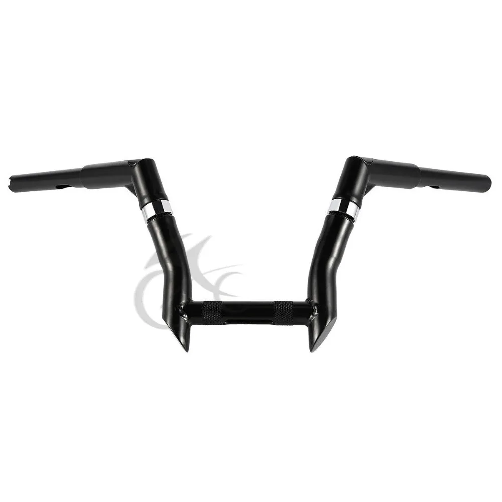 Мотоцикл черный 1" Rise 1-1/4" Ручка Бар Руль для Harley FXDB 13-17 Softail Deluxe FLSTN тонкий FLS Fatboy FLSTF 00-17 16