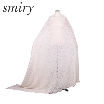 

Smiry 3M Chantilly Eyelash Lace Trim DIY Lace Dress Crafts French Lace For Wedding Dress Clothing Decor Lace Fabric Mesh 150cm