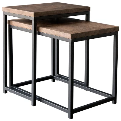 

Nordic design creative personality mini coffee table simple modern Nordic wrought iron side corner combination table set