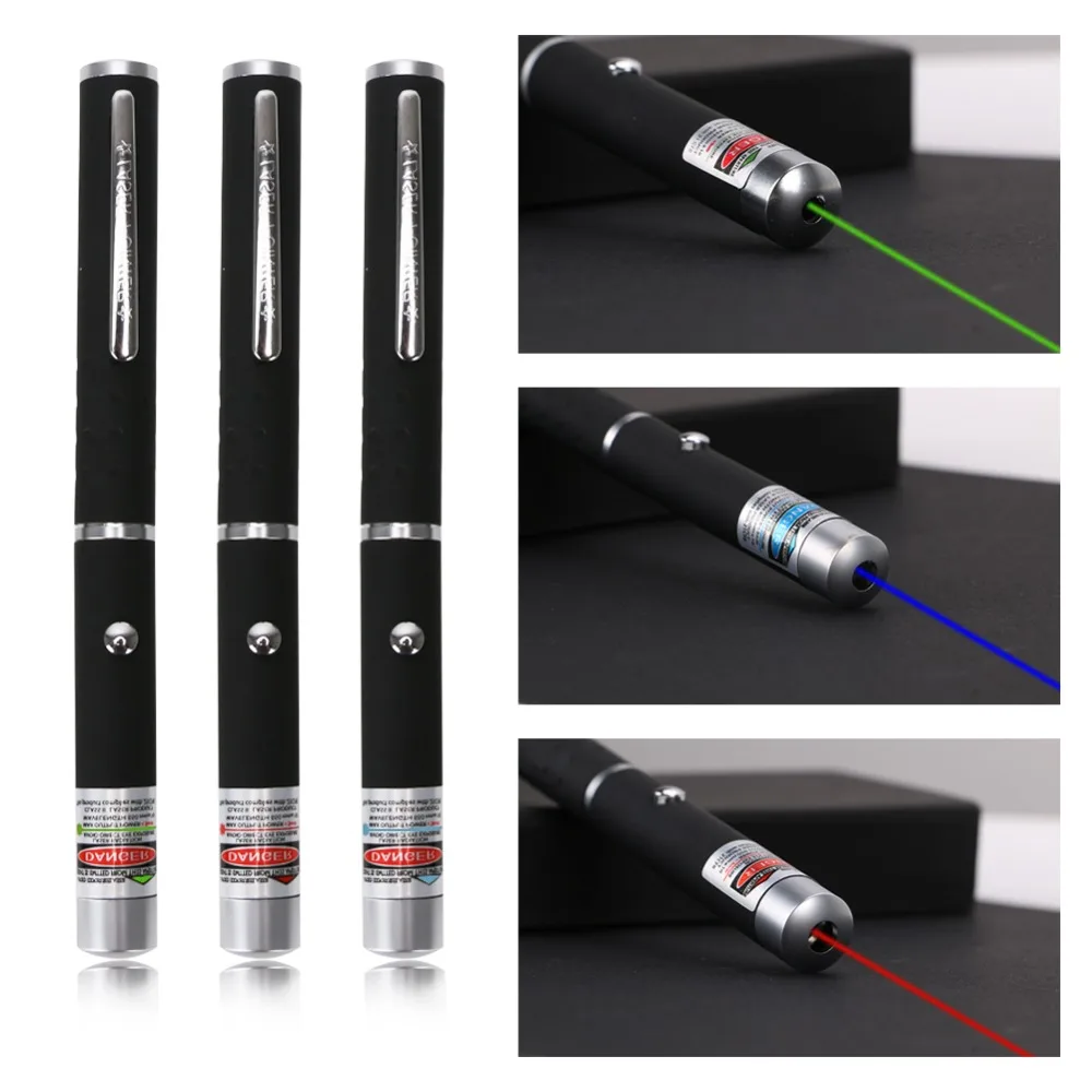 

Professional Powerful Red/Blue/Green Light Laser Pointer Laser Pen Hunting Laser Sight Device without Battery