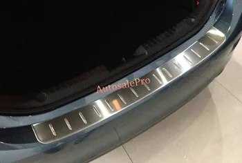 

Steel Outside Rear Bumper Protector Guard Plate Cover Trim For Mazda 6 ATENZA M6 2013 2014 2015 car accessories