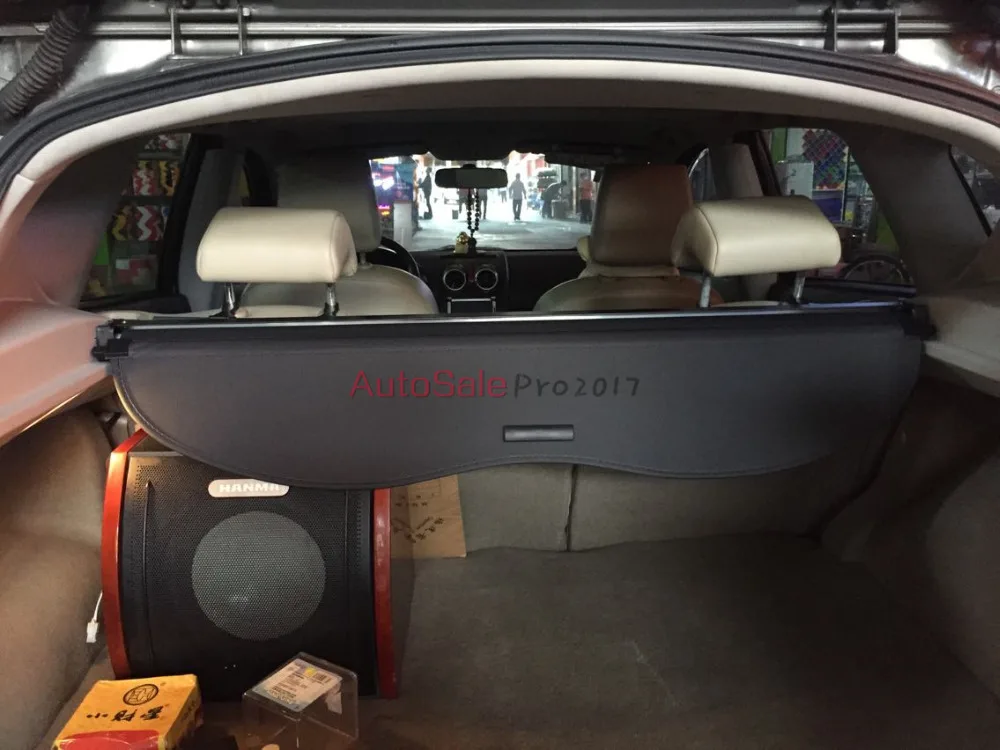 Алюминиевый сплав+ ткань задний багажник защитный щит грузовой Чехол для Nissan Qashqai 2008 2009 2010 2011 2012 2013
