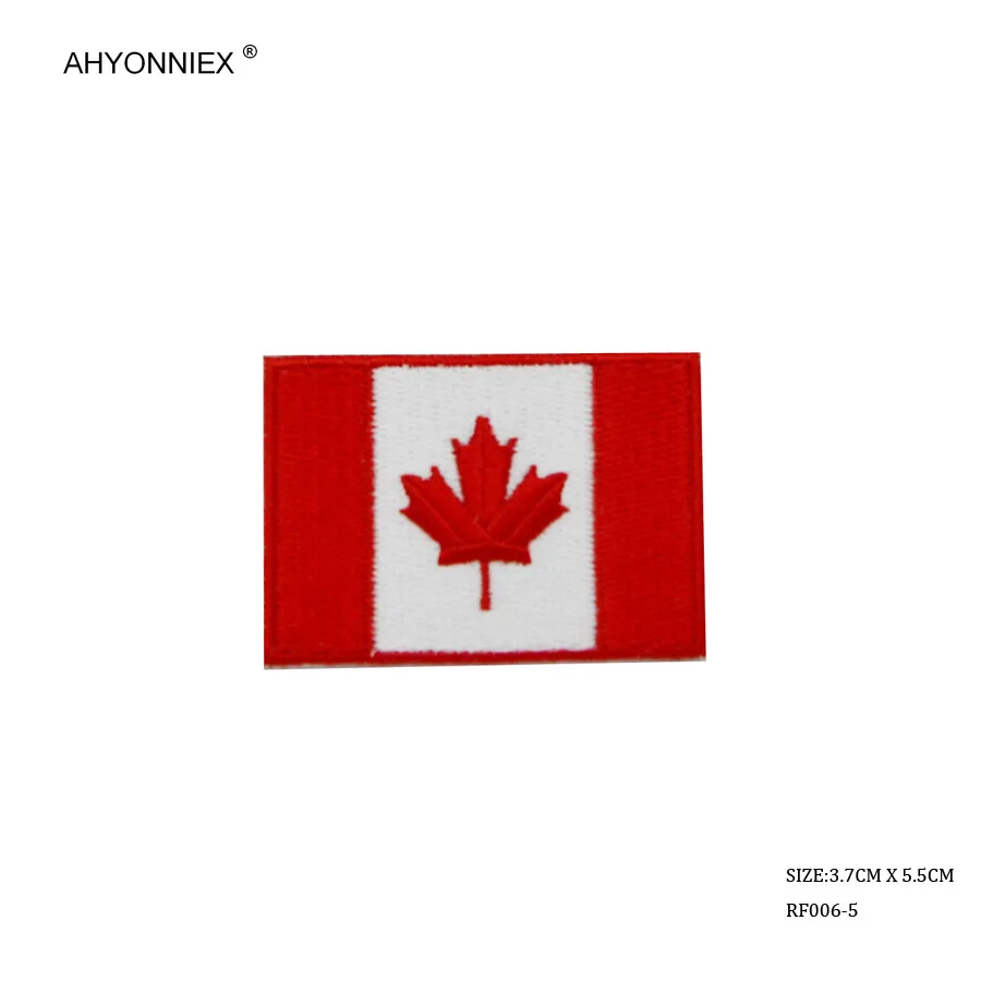 AHYONNIEX 1 шт. Качественные вышитые нашивки с флагом США из Китая, флага США, железные наклейки на руку, наклейки на рюкзак, значок для одежды, аппликация "сделай сам"