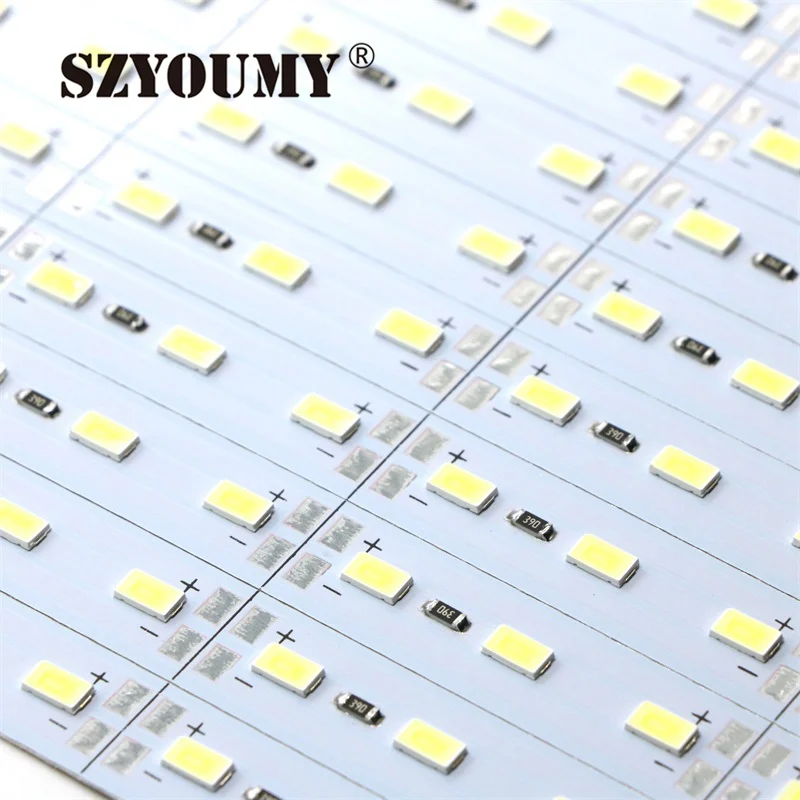 SZYOUMY 1 м горит бар алюминий SMD 5630 не водонепроницаемый IP20 Led твердая полосы красный/синий/зеленый/белый/теплый белый