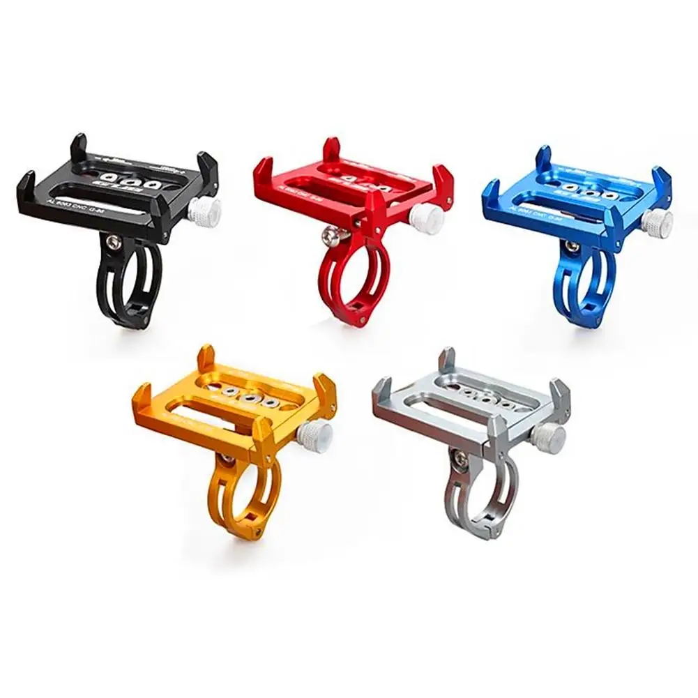LumiParty Universal Bicycle Motorcycle Phone Holder Mount Support Adjustable Handlebar Clip for Smartphone font b GPS