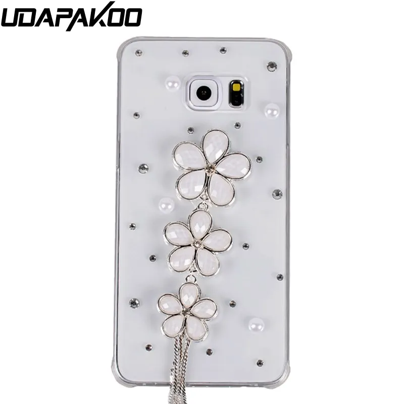 Чехол Udapakoo с красивыми бриллиантами и стразами для Samsung galaxy J2 / S5 Active A3 2017 Alpha G850 Note 4