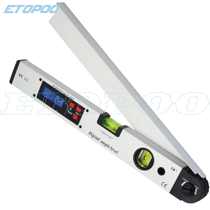 High quality 400mm/16inch Digital Protractor Digital angle level/digital spirit level& Angle Finder color is random